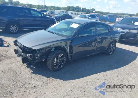 2025 Hyundai Elantra Sel Convenience из США, поврежденный, VIN KMHLS4DG5SU983125